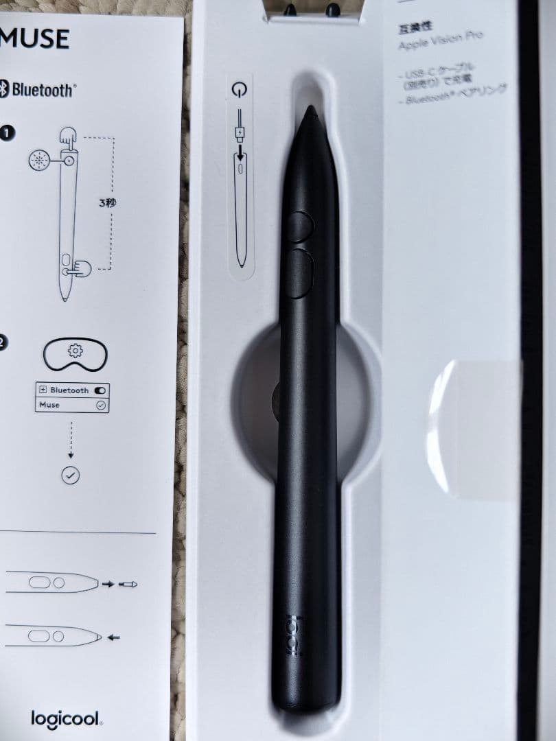 logicool MUSE Apple Vision Pro タッチペン