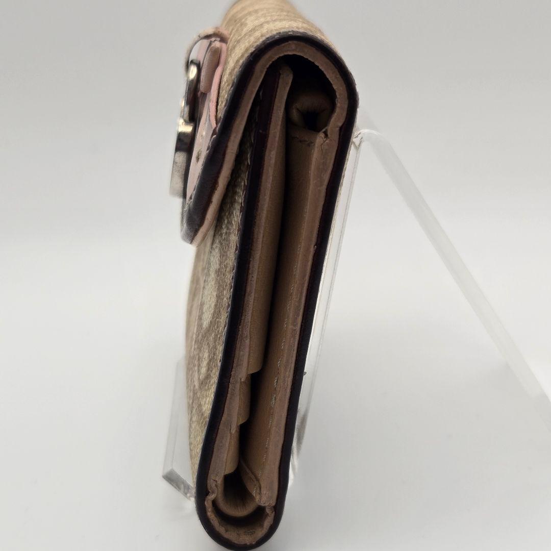 【美品】Dior 折り財布　トロッター　ハート　ロゴ金具　入手困難　レア　希少