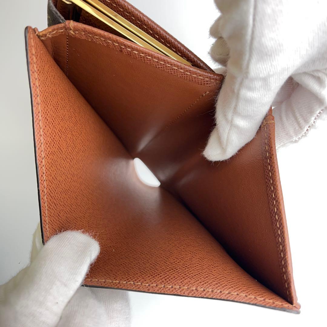 新型✨ルイヴィトン ポルトフォイユ ヴィエノワ モノグラム がま口 二つ折り財布