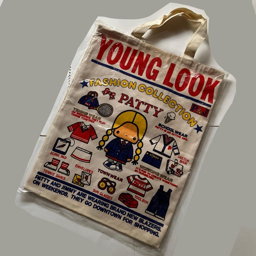 パティ&ジミー　トートバッグ　バッグ　手提げ　1976 サンリオ　未使用