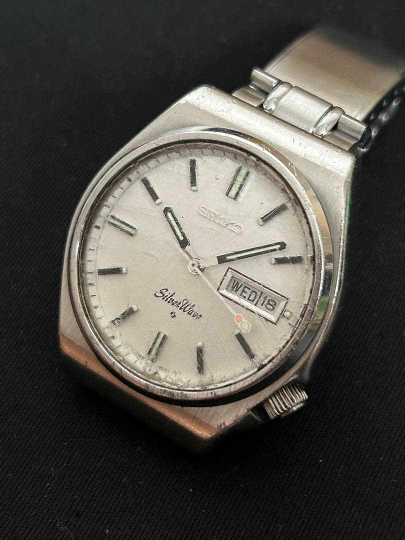 セイコーシルバーウェーブ　6306. 自動巻　ビンテージ