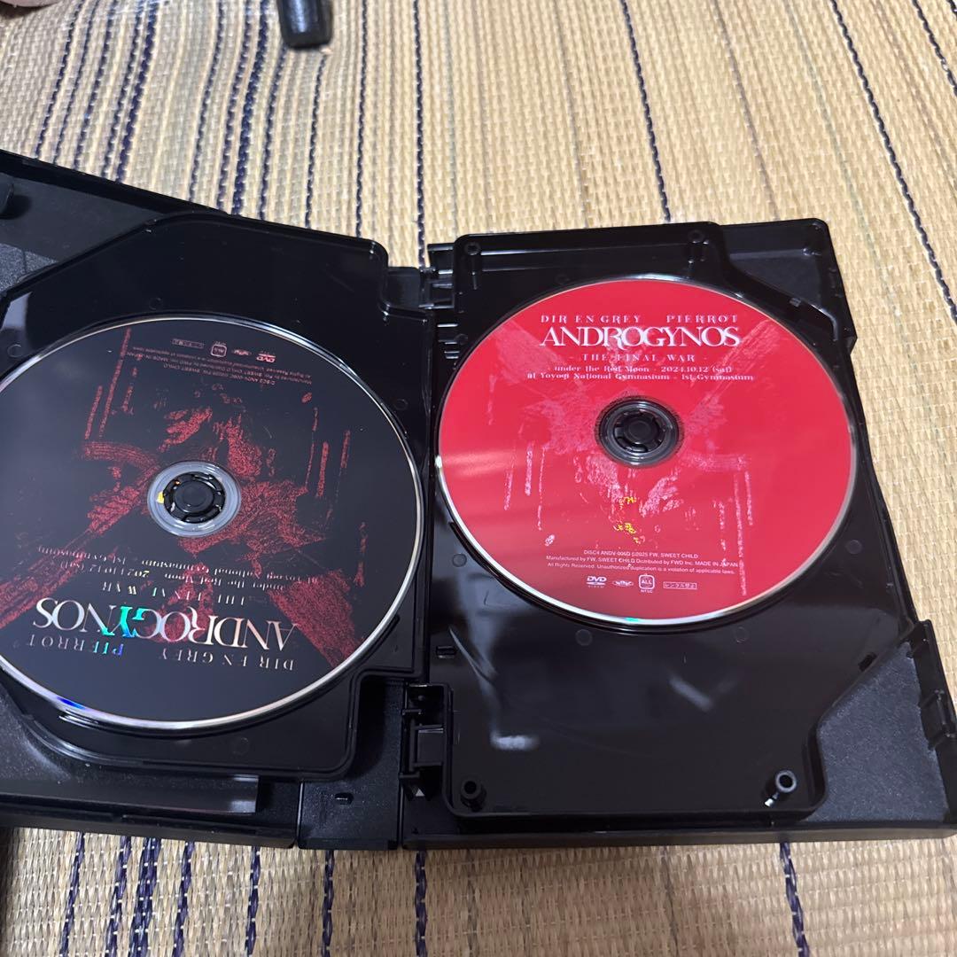 ANDROGYNOS THE FINAL WAR DVD 豪華盤 最終値下げ