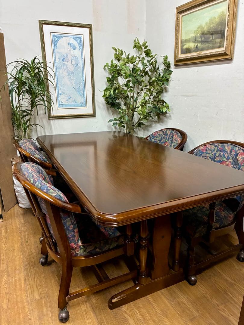 しんちゃん☆管351☆カリモク家具☆karimoku☆ダイニングテーブル