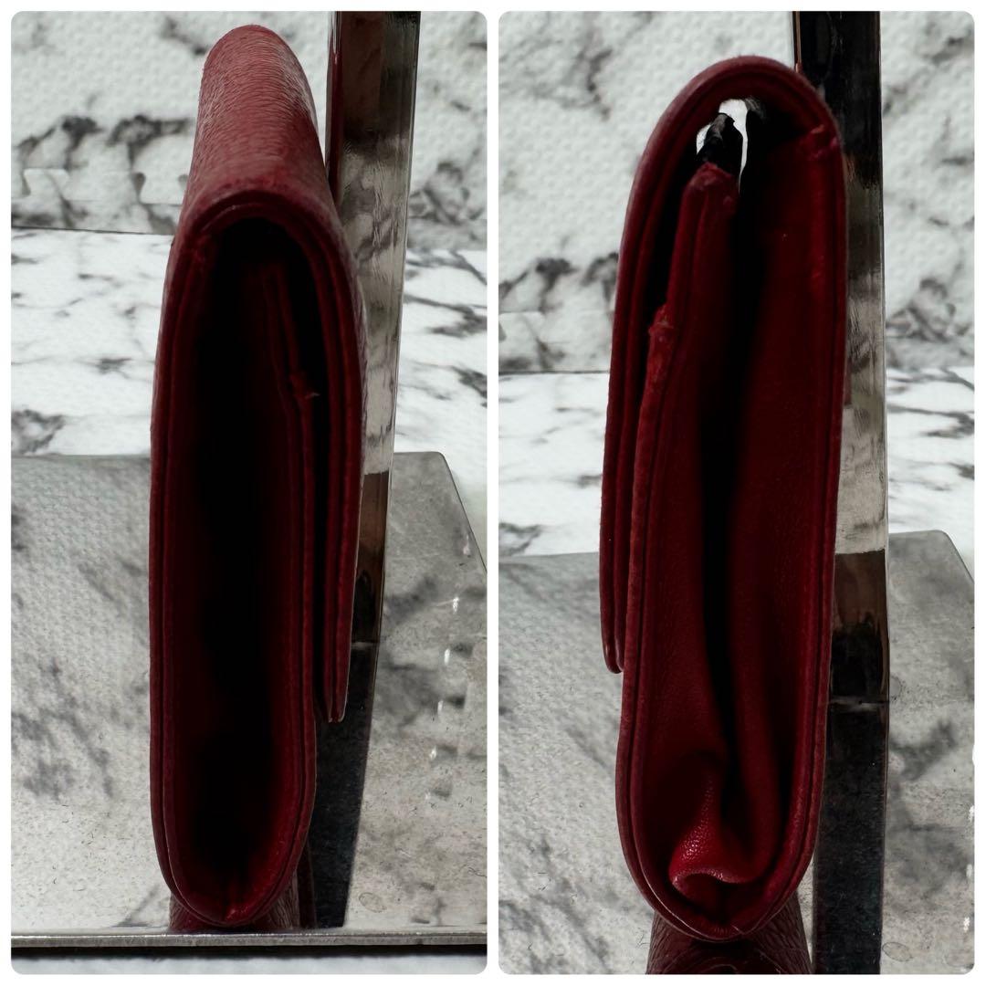 シャネル　ケース　ココマーク　キャビアスキン　ギャランティー　ヴィンテージ