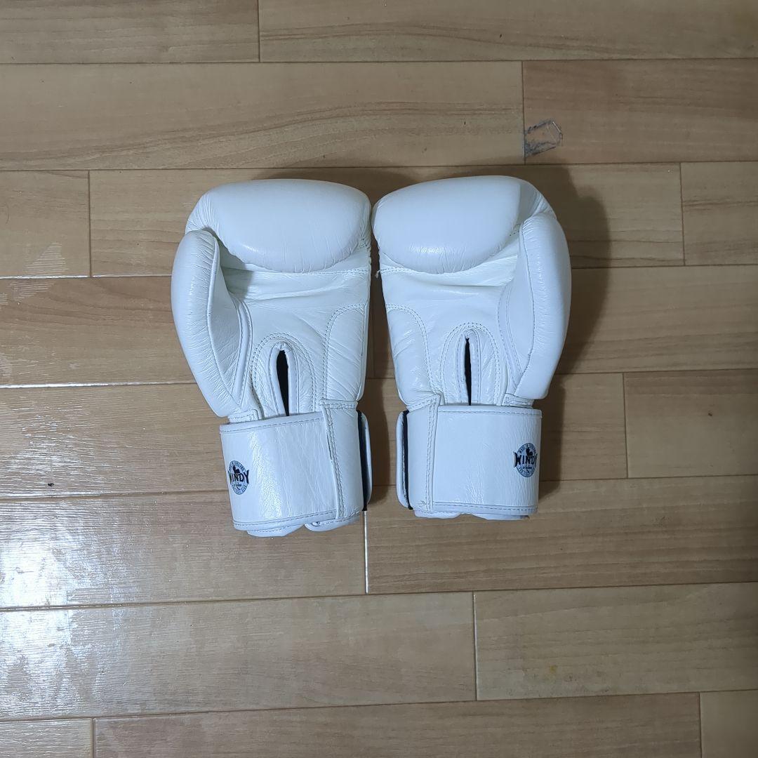 【美品】WINDYボクシンググローブ14ozホワイト