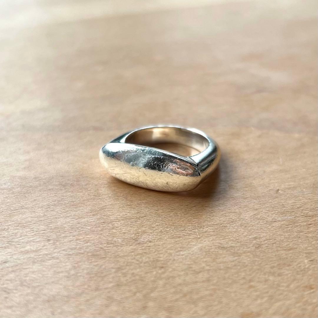 HERMES エトリエ リング シルバー 9号 エルメス ヴィンテージ