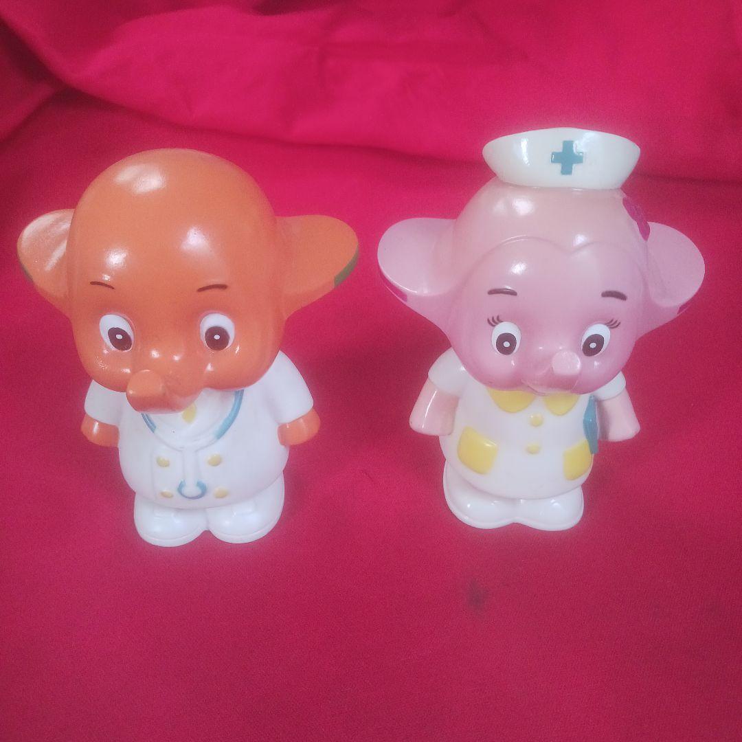 サトウ製薬　マスコット人形　貯金箱　2体セット