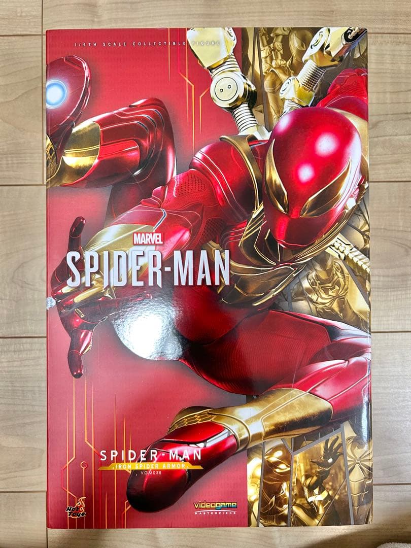 ホットトイズ　スパイダーマン（アイアン・スパイダー・アーマー・スーツ版）