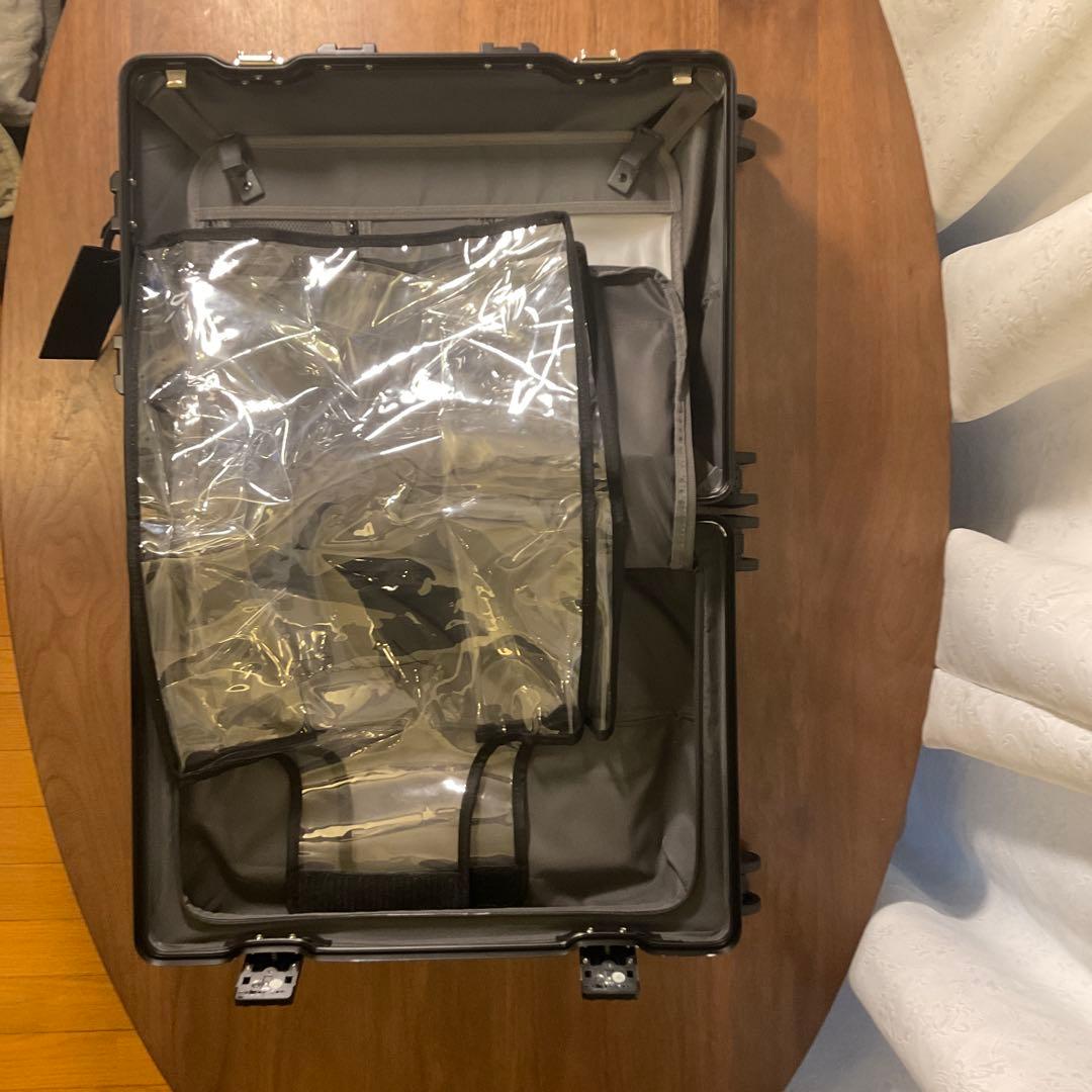 リベティ多機能キャリーケース マットブラックSサイズ