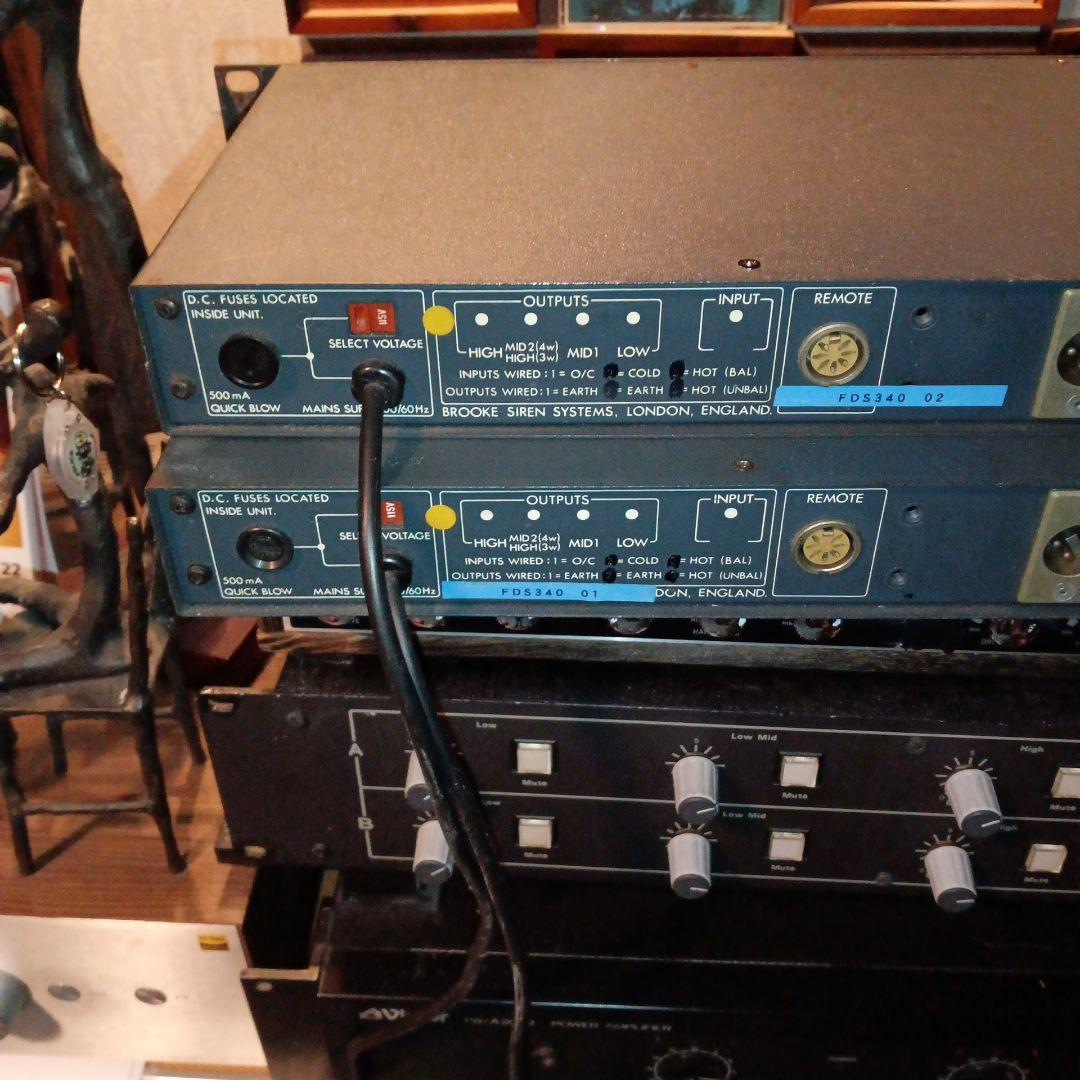 BSS Fds340モノラルチャンデバ2台動作品