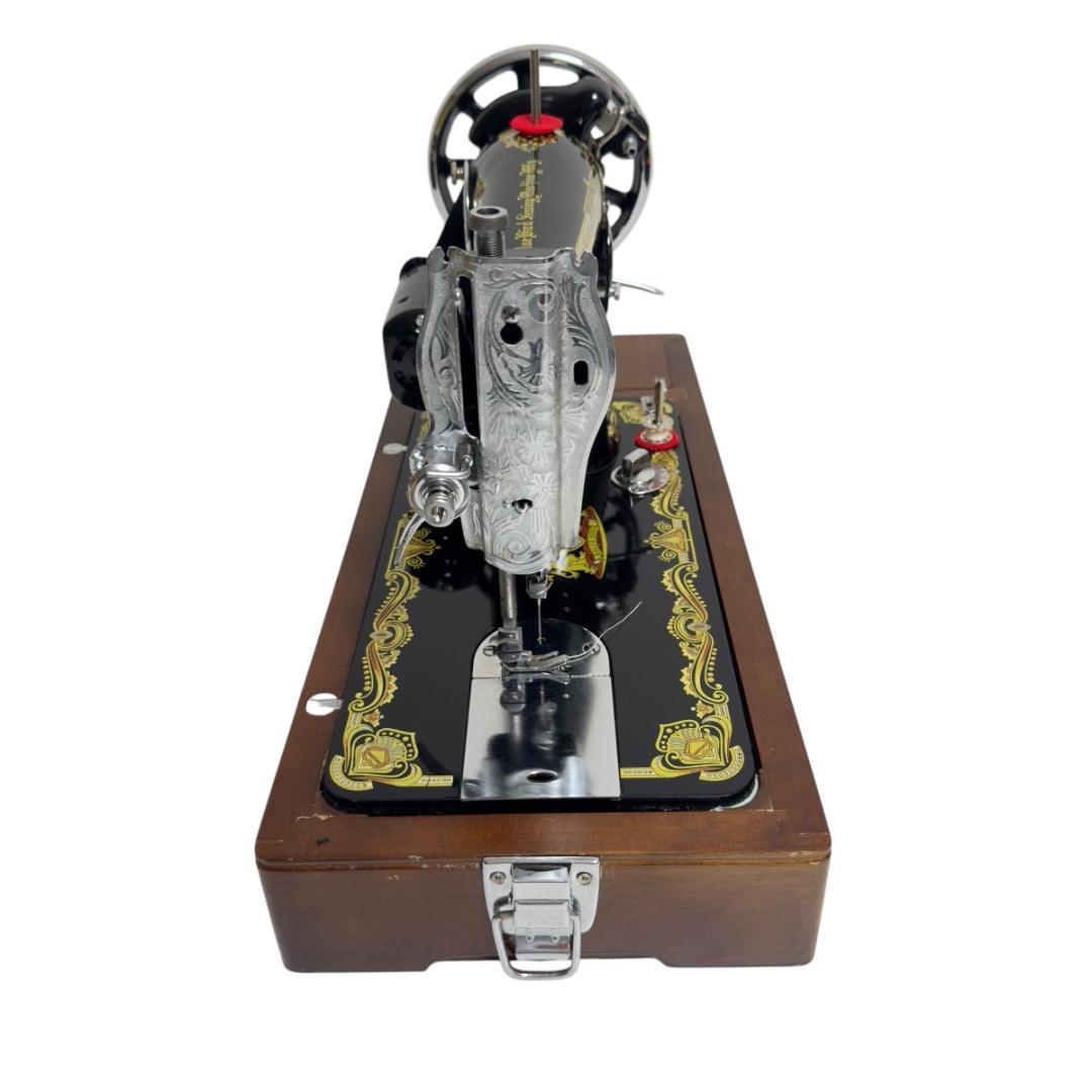 アックスヤマザキ　BLUE BIRD　アンティークミシン　3M-903E