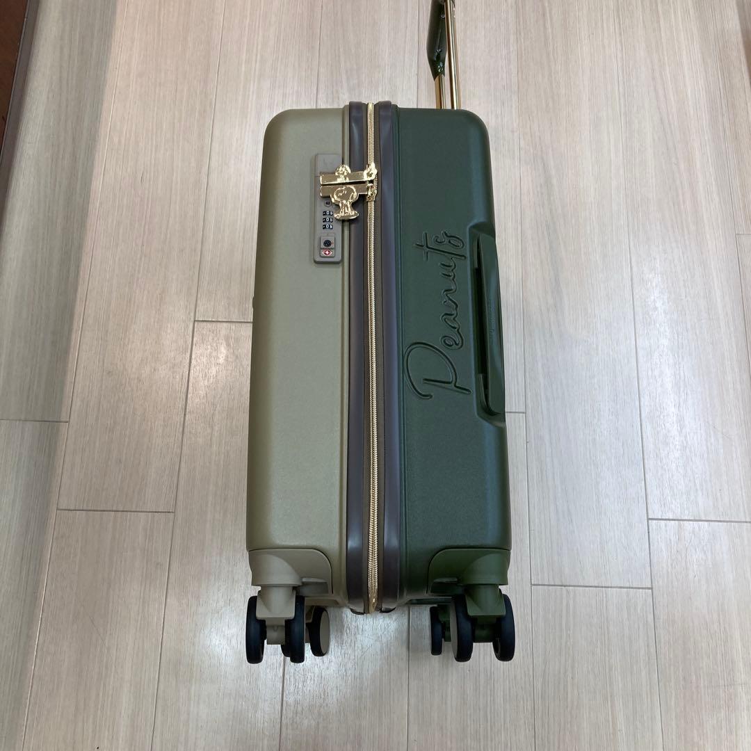 スヌーピー エンボスデザイン キャリーカート