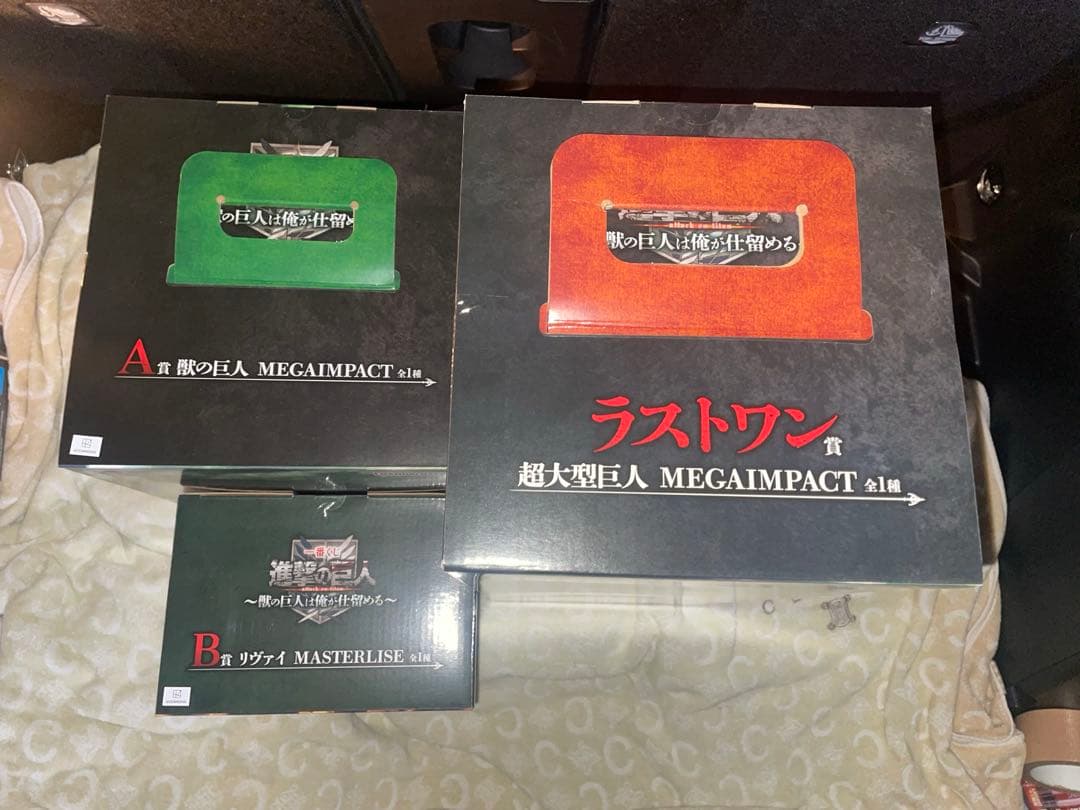 進撃の巨人　A賞　B賞　ラストワン賞　フィギュア コンプリートSET オマケ付き