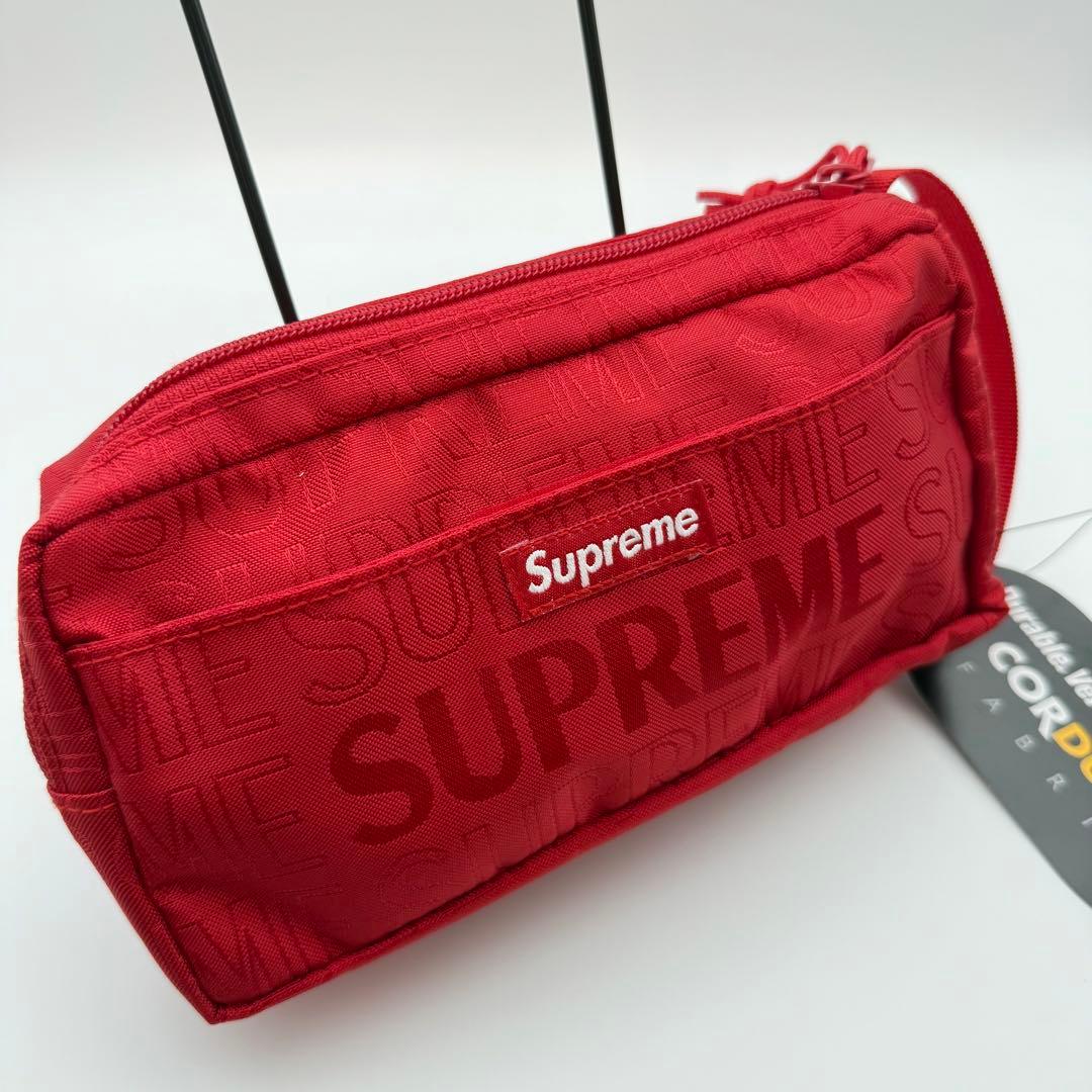 シュプリーム supreme オーガナイザーポーチ 赤
