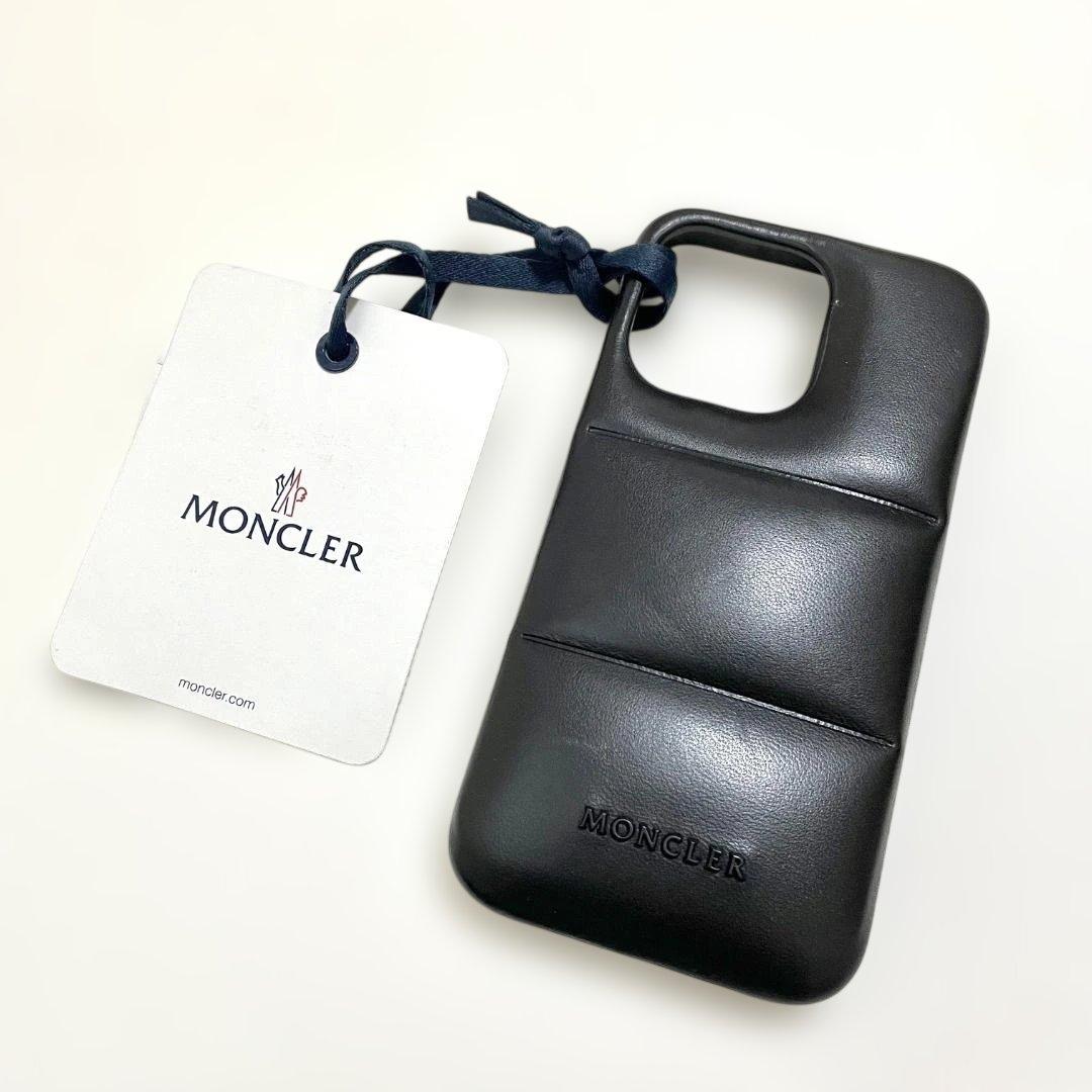 MONCLER モンクレール iPhone13 PRO スマホケース 黒 08
