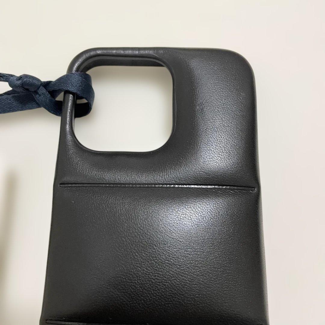 MONCLER モンクレール iPhone13 PRO スマホケース 黒 08