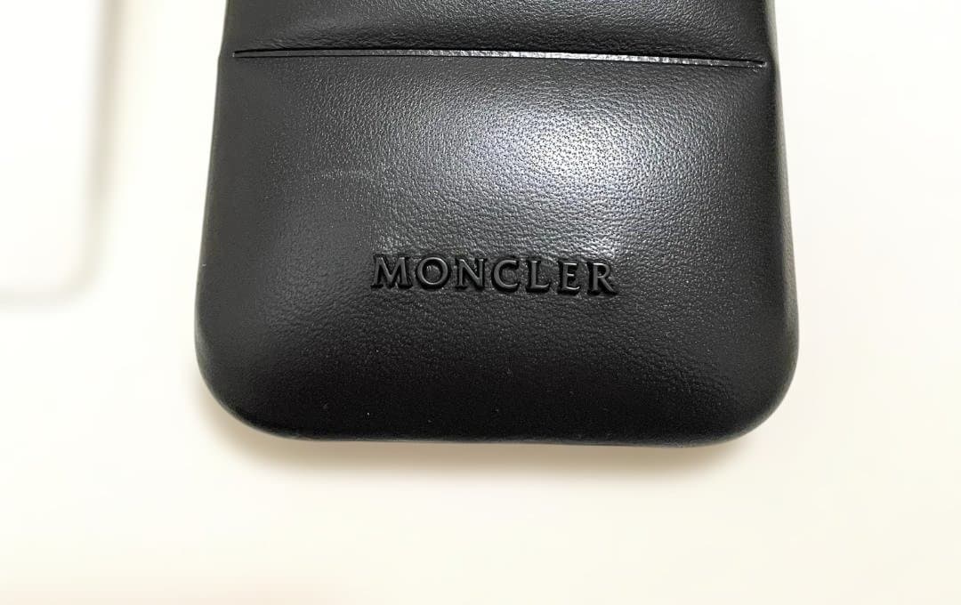 MONCLER モンクレール iPhone13 PRO スマホケース 黒 08