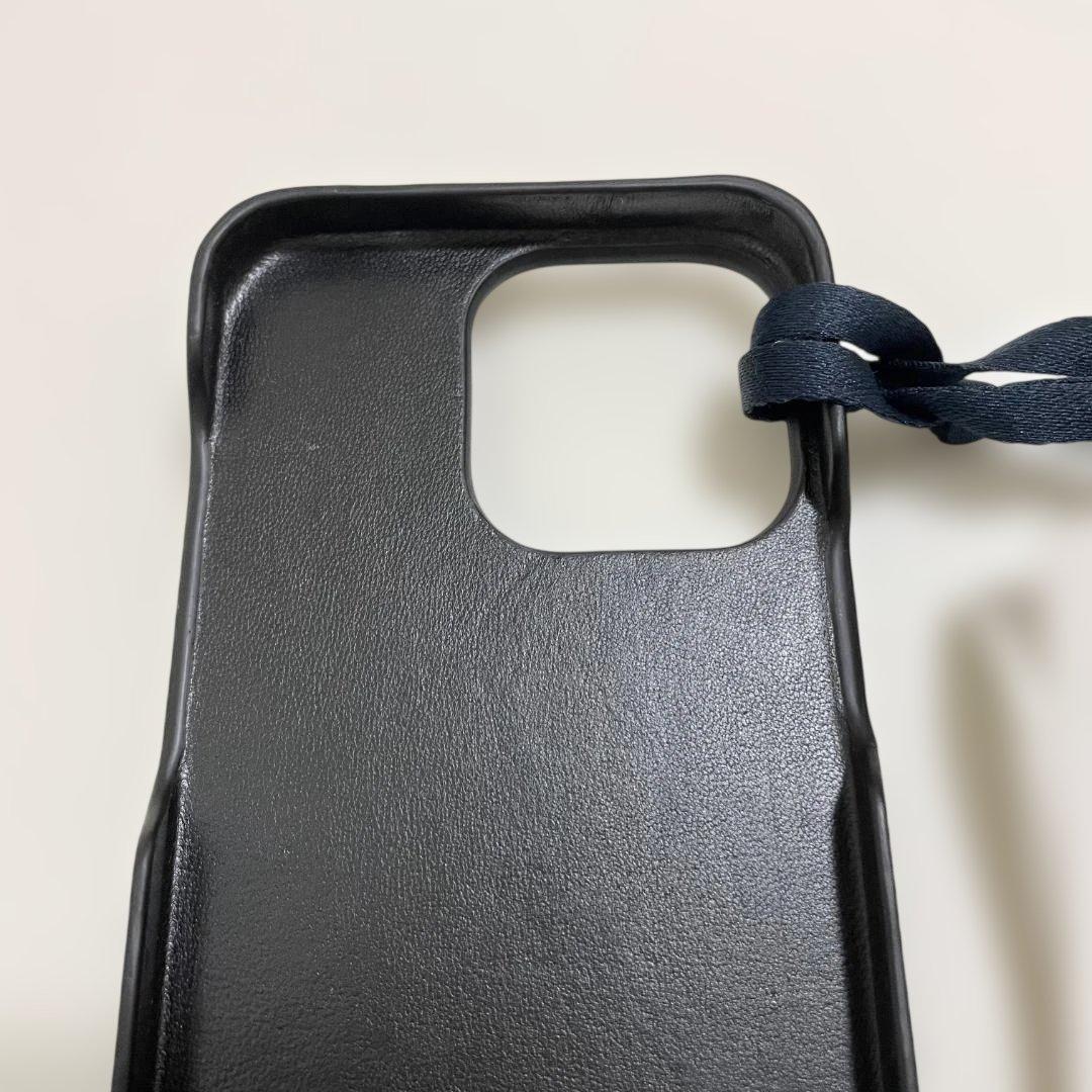 MONCLER モンクレール iPhone13 PRO スマホケース 黒 08