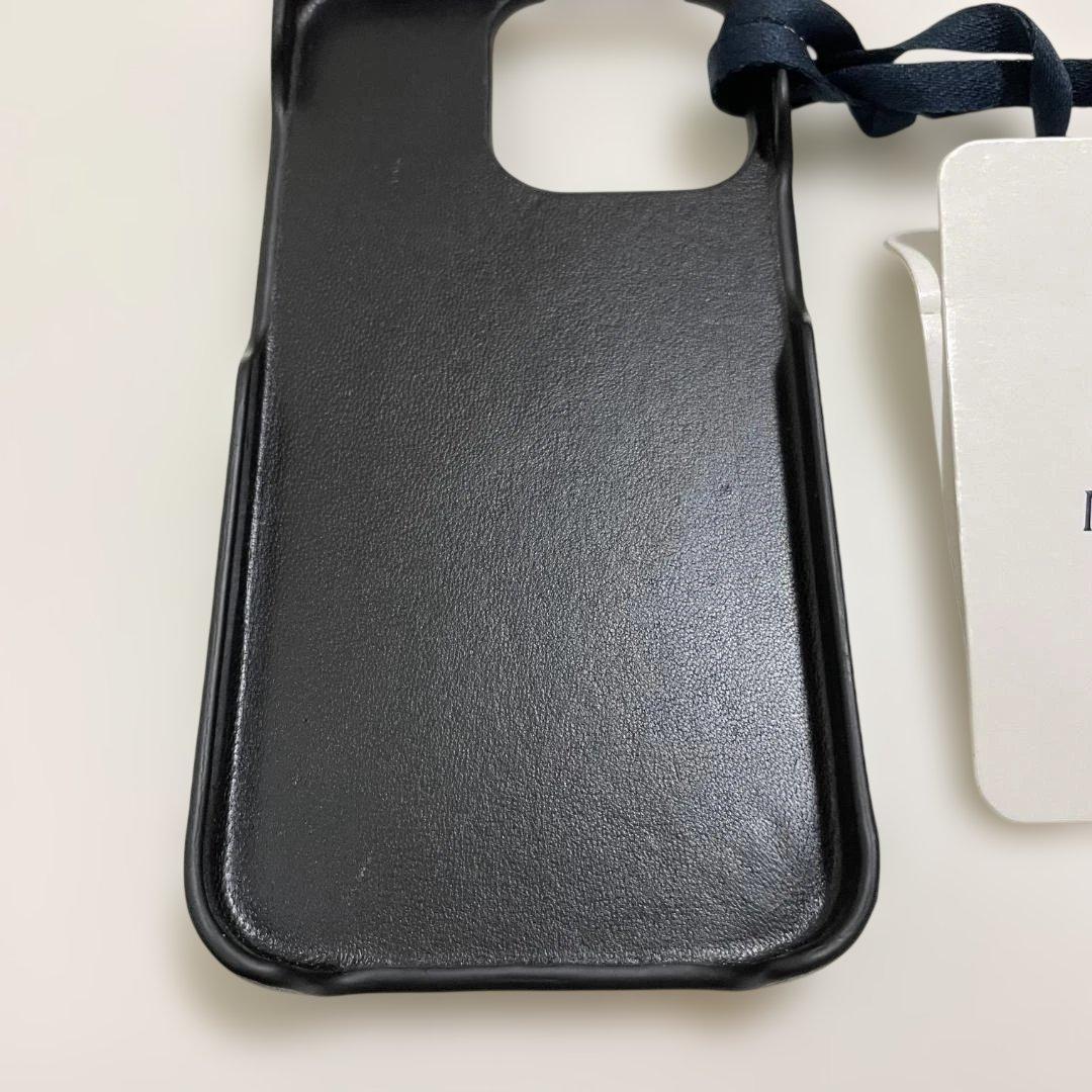 MONCLER モンクレール iPhone13 PRO スマホケース 黒 08