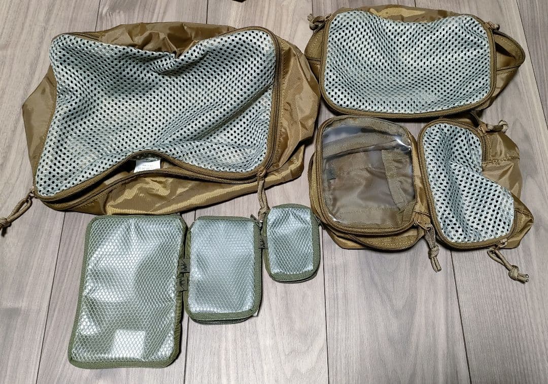 タスマニアンタイガー モジュラーポーチ セット　メッシュポーチ セット