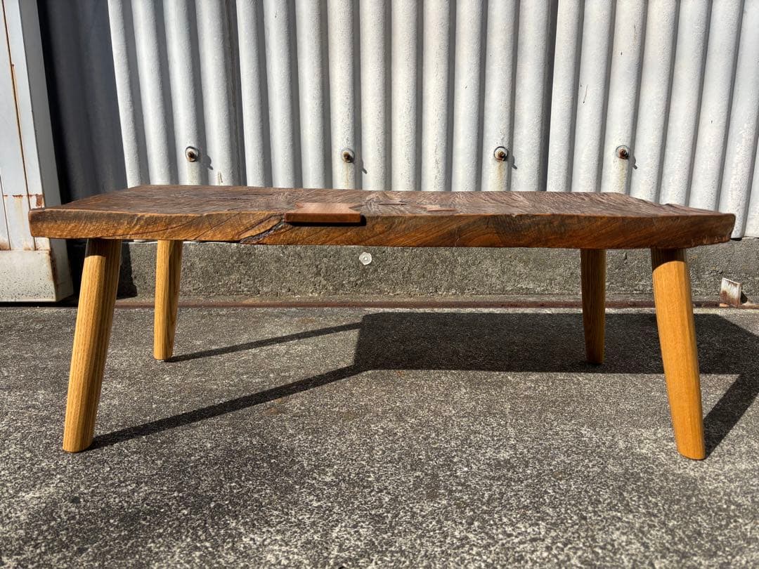 【一点物】山工房・山上好美氏　ローテーブル テーブル 机