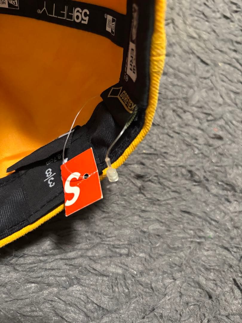 Supreme 59FIFTY イエローキャップ 7 3/8