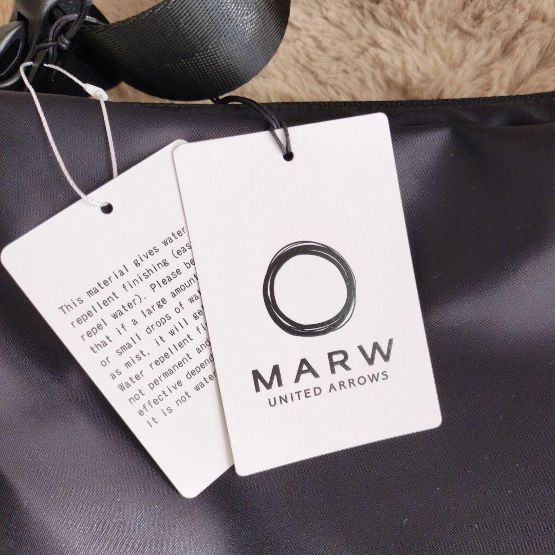 最終価格新品未使用MARW 2WAY ショルダーバッグ