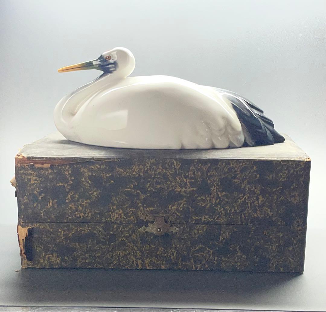 オールドノリタケ ボーンチャイナ　アンティーク 置物