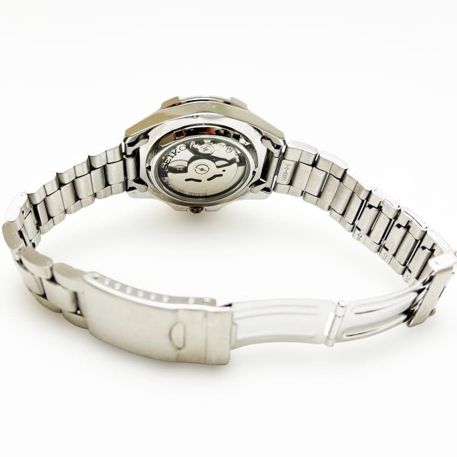 SEIKO 5 スポーツ 腕時計 自動巻き ブラック イエロー オートマチック