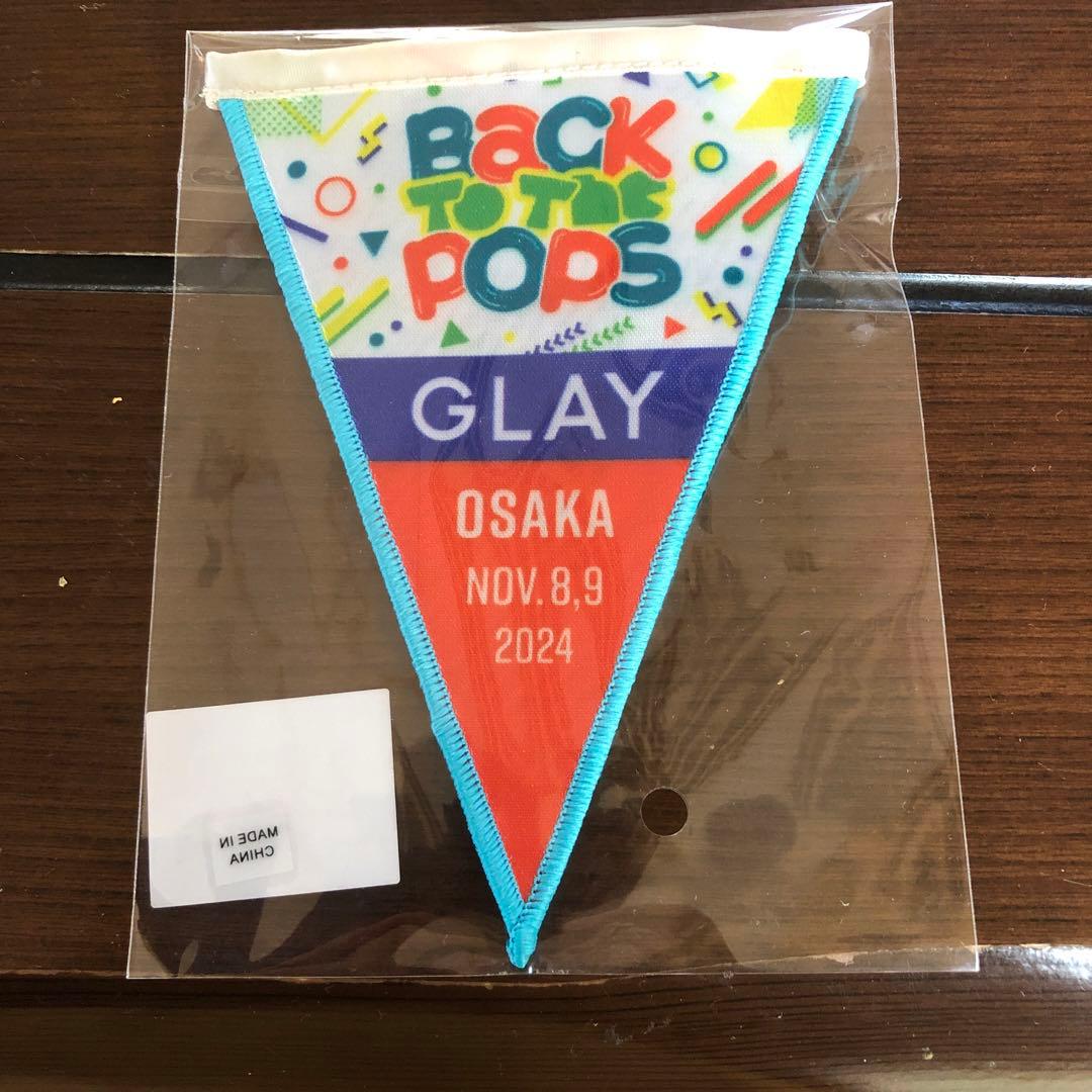 GLAY 会場限定　ガーランドバッジ　大阪