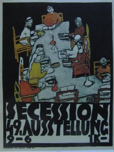 Egon Schiele、Secession 49. Austellung
