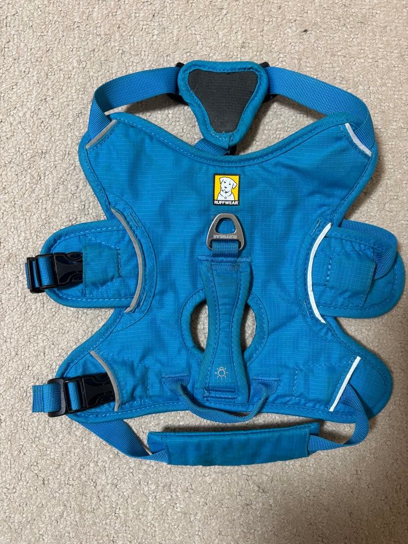 RUFFWEAR XS ハーネス 青