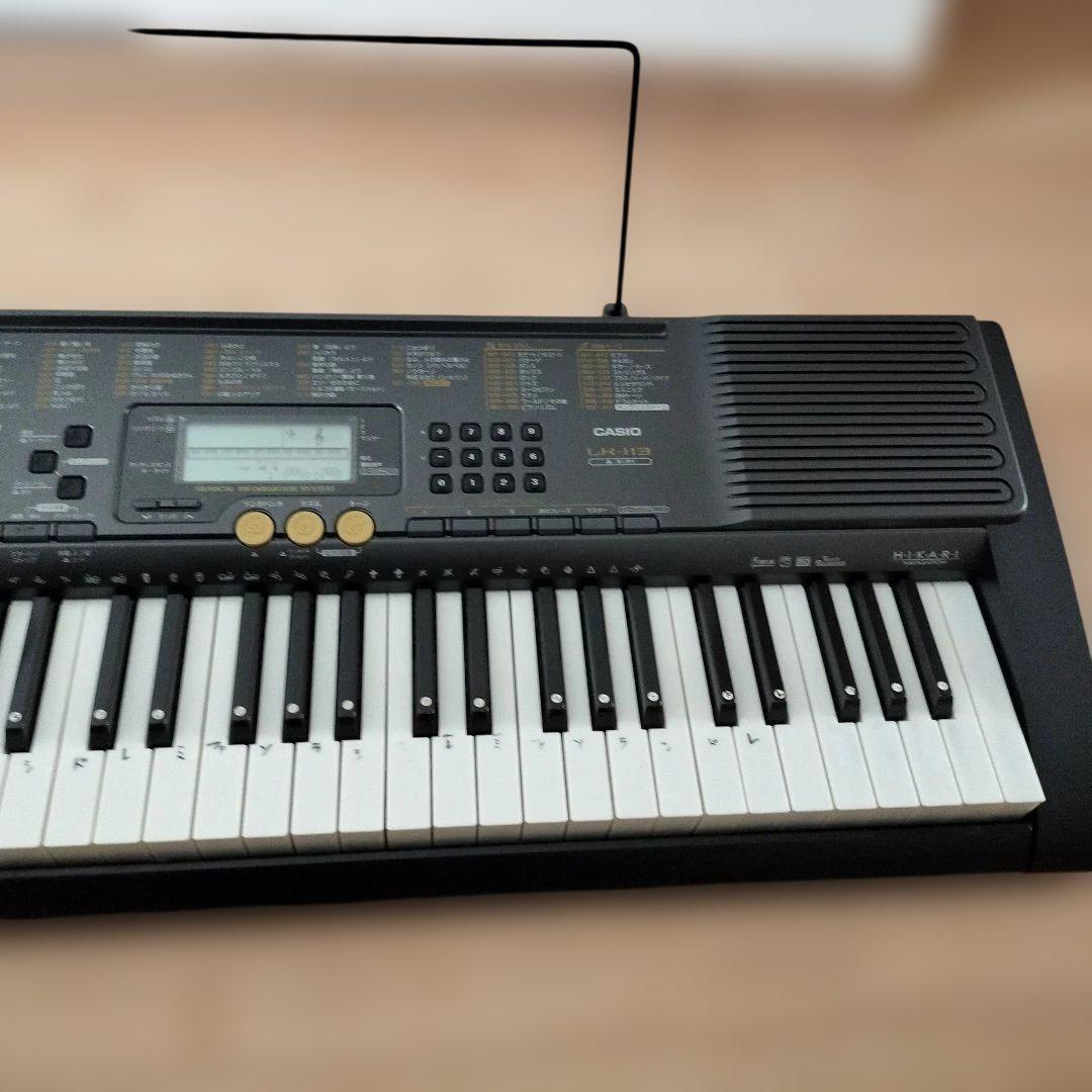 CASIO LK-113 電子キーボード光ナビゲーション