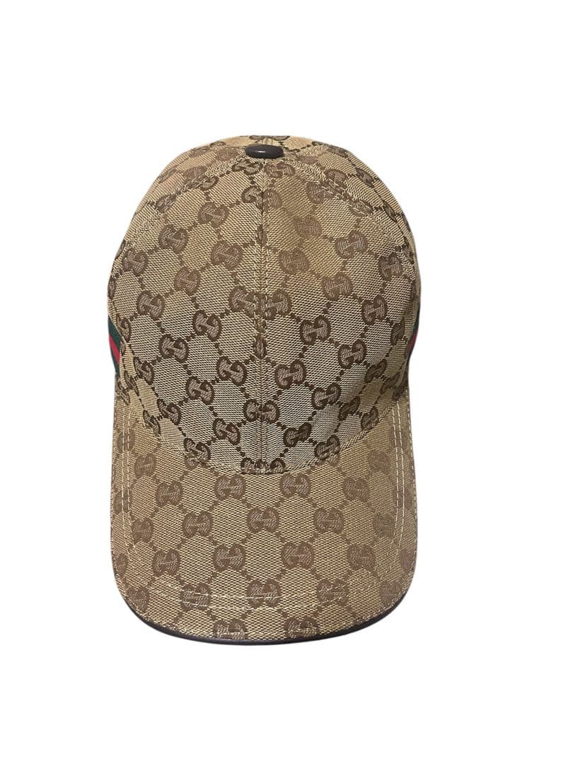 Gucci GGモノグラム ベースボールキャップ