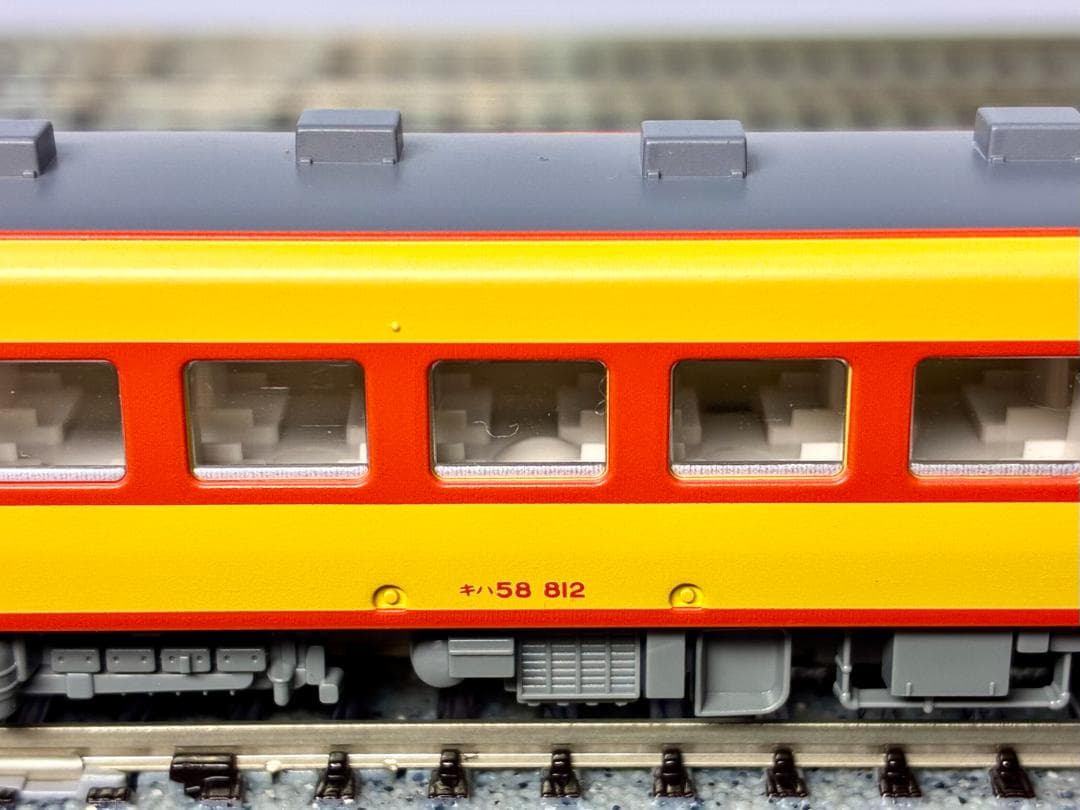 ★復刻 特別企画 希少モデル！★キハ58系800番台 修学旅行色 6両セット