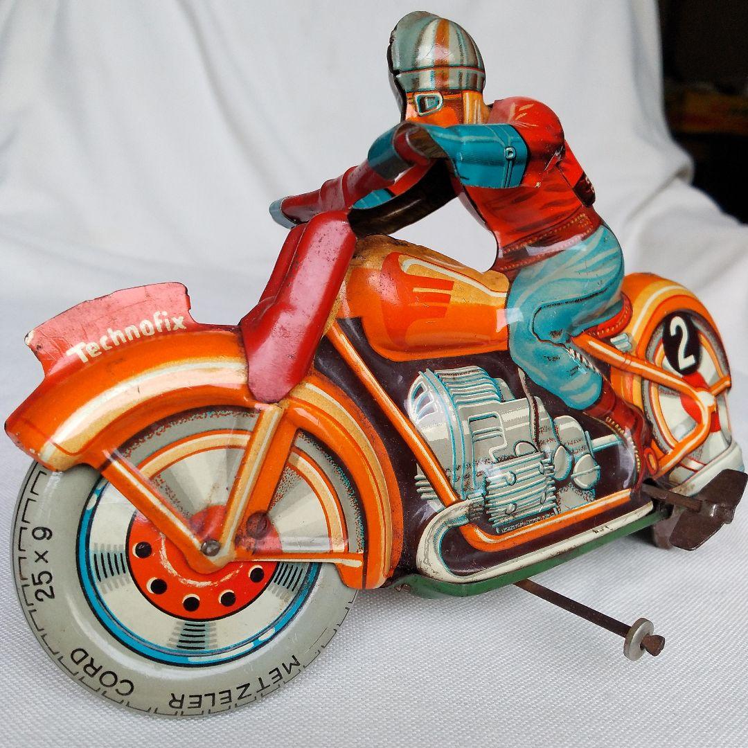 独製 オートバイ バイク ブリキ レトロ ビンテージ 昭和 古い