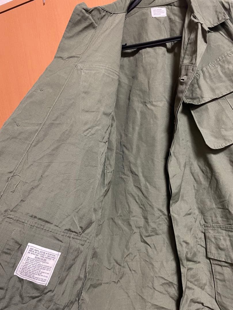 60s米軍ジャングルファーティーグジャケットミリタリー　ビンテージ