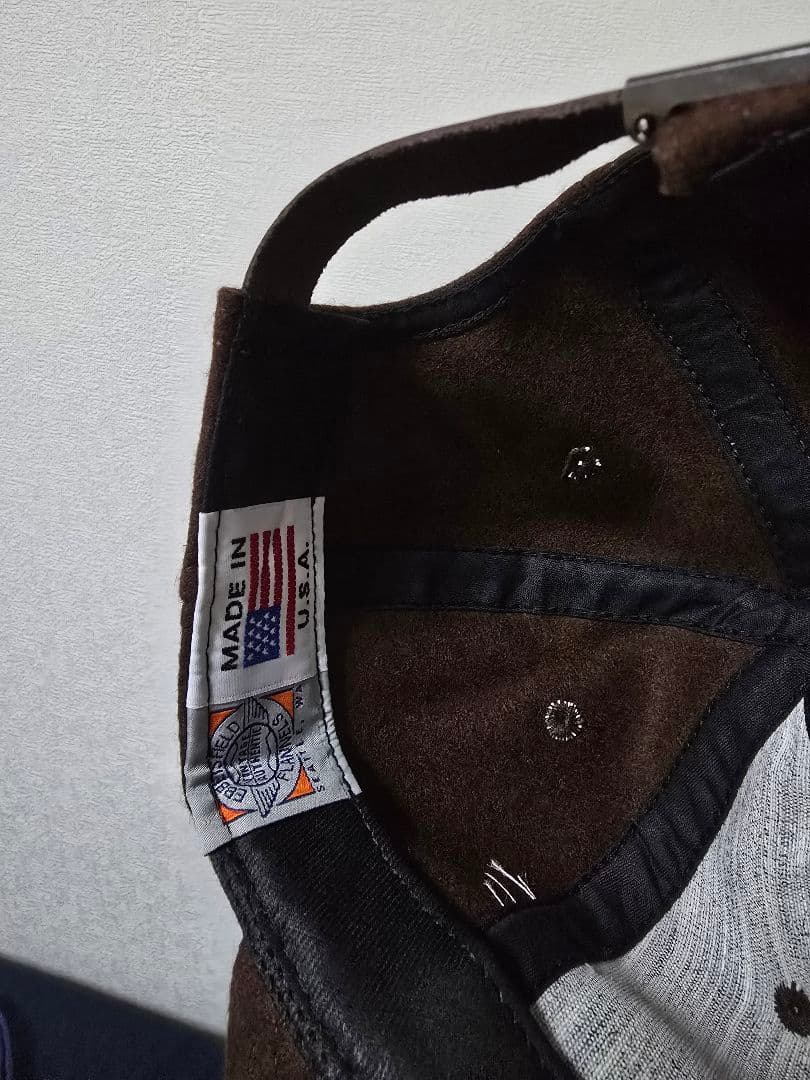 EBBETSFIELD　エベッツフィールド　6Panel Cap ウール