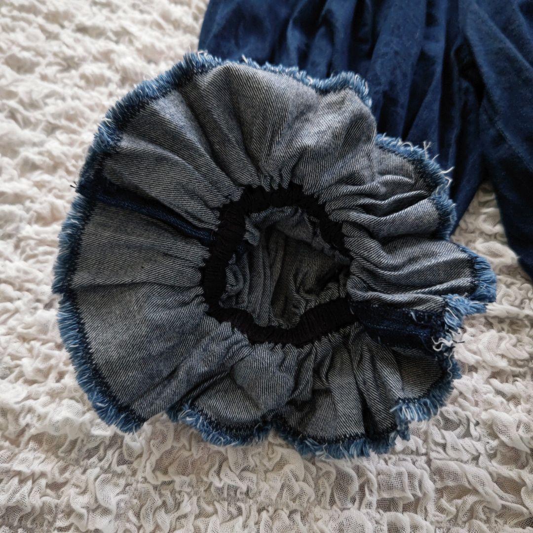 KAPITAL　魔女ブルマ　インディゴデニム　コットン　バルーンパンツ 日本製