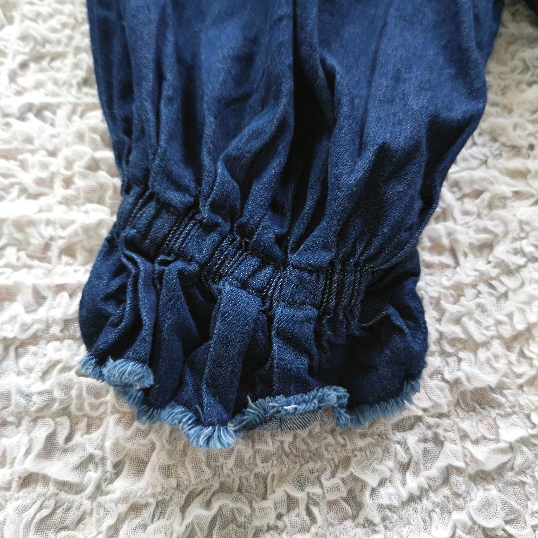 KAPITAL　魔女ブルマ　インディゴデニム　コットン　バルーンパンツ 日本製