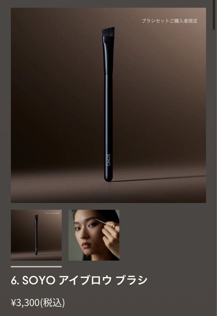 SOYOブラシ　3 4 5 6 ブラシケース