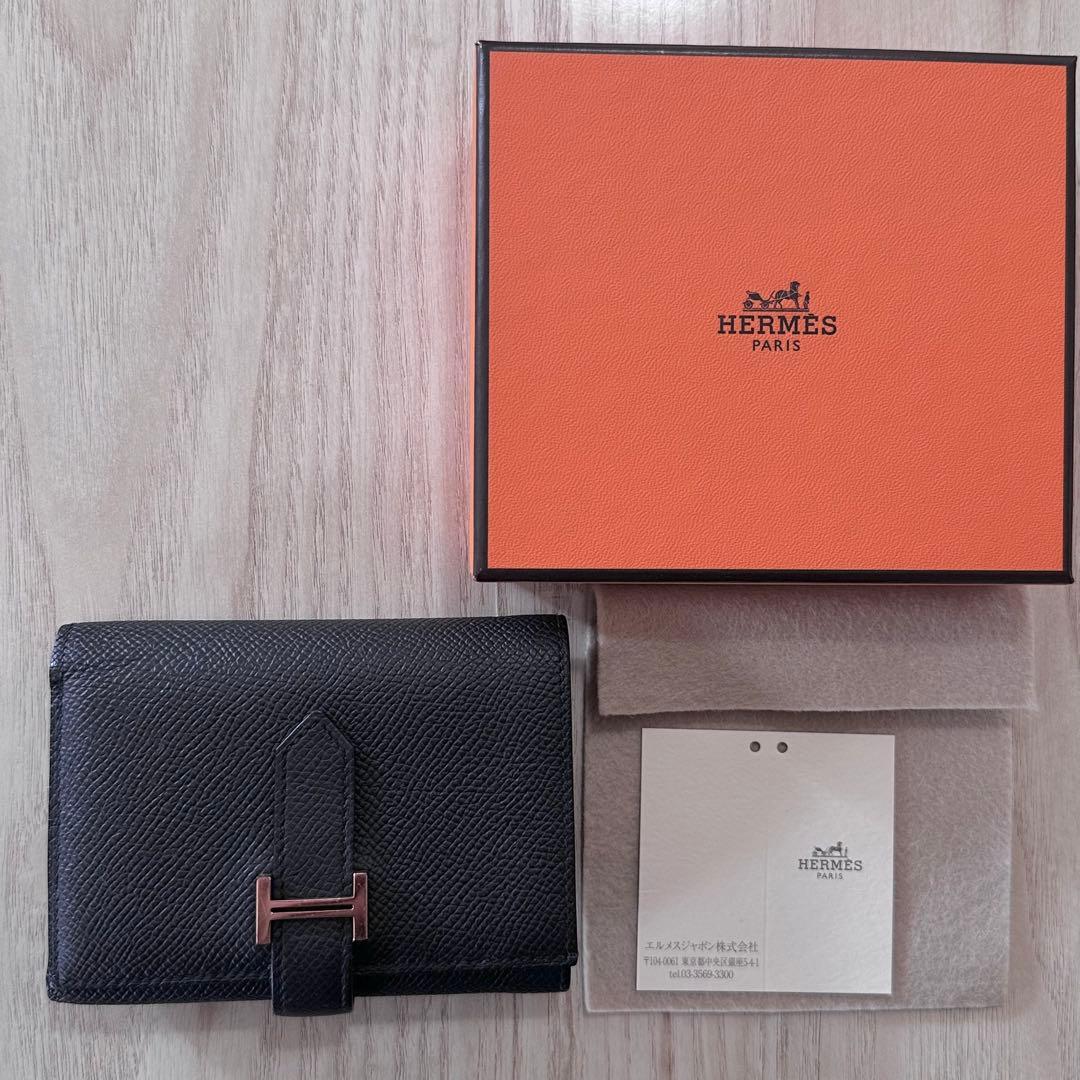 【専用です】HERMES ベアンコンビネ　ノワール　美品