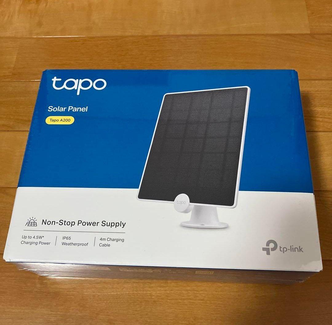 Tapo C425 防犯カメラ + Tapo A200 ソーラーパネルセット