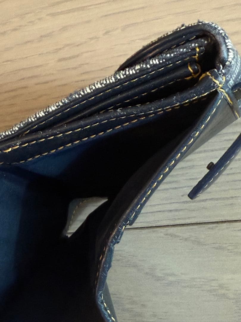 Dior 二つ折り財布 モノグラム柄 グレー系　正規