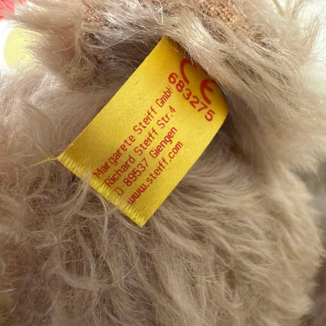 Tiffany×Steiff コラボベア ぬいぐるみ　銀ハート変色あり