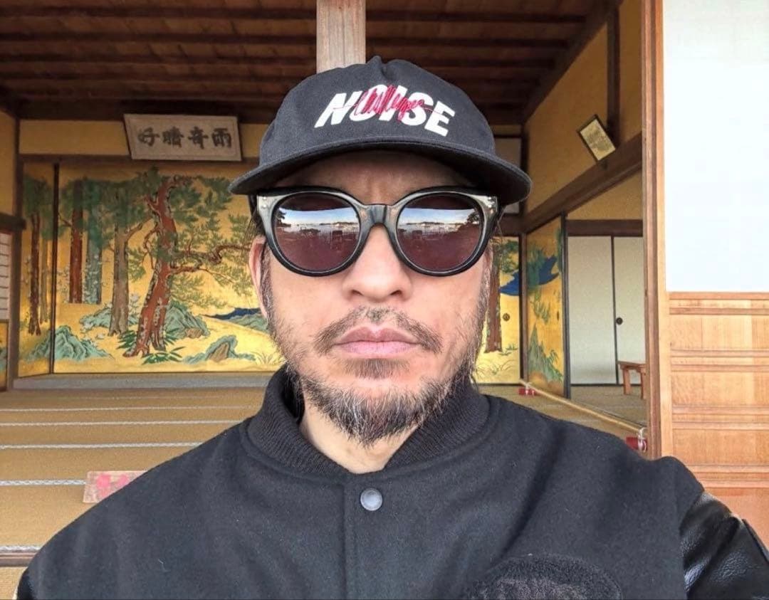 未使用　CHALLENGER　NOISE CAP　BLACK　長瀬智也