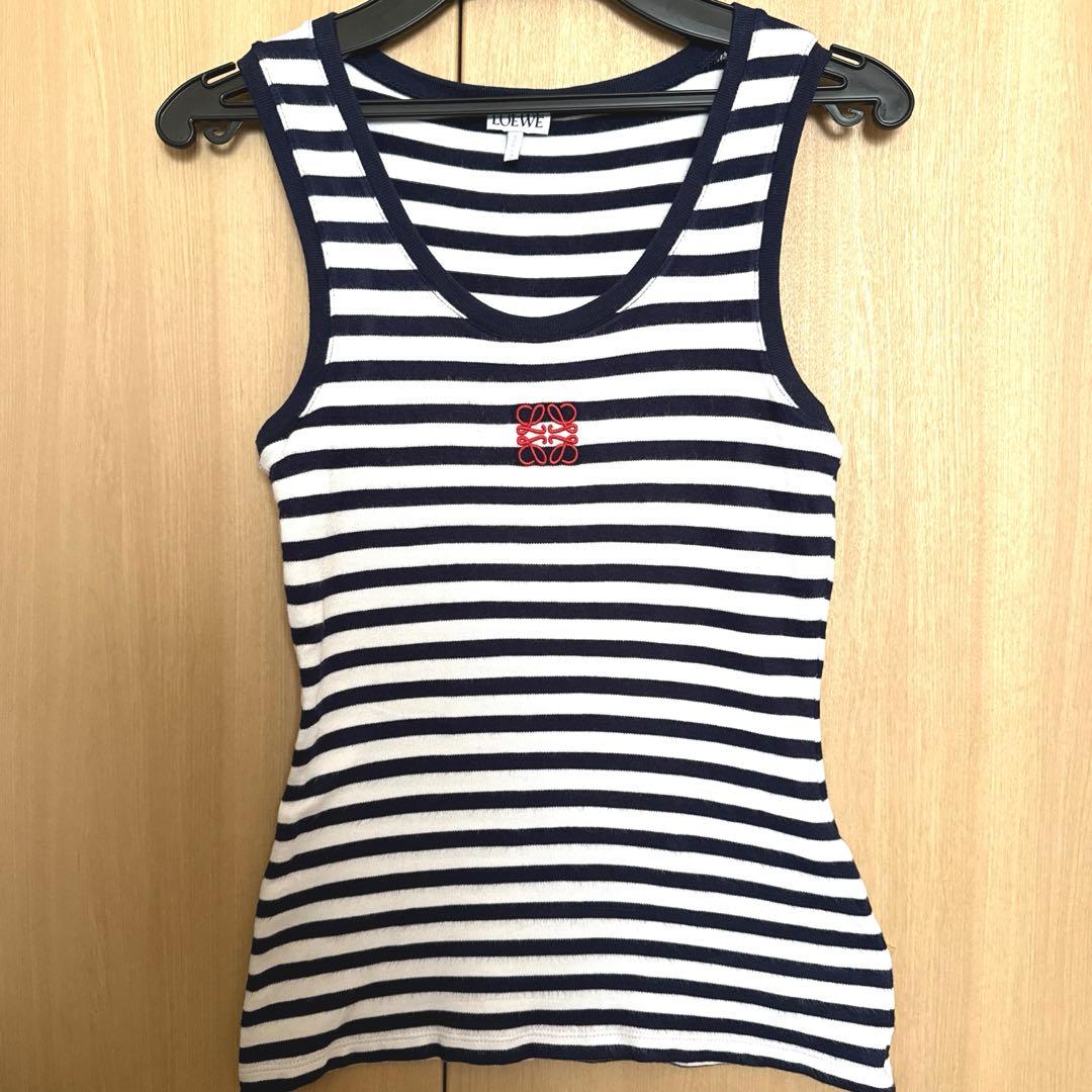 ロエベ　LOEWE タンクトップ　ロゴ