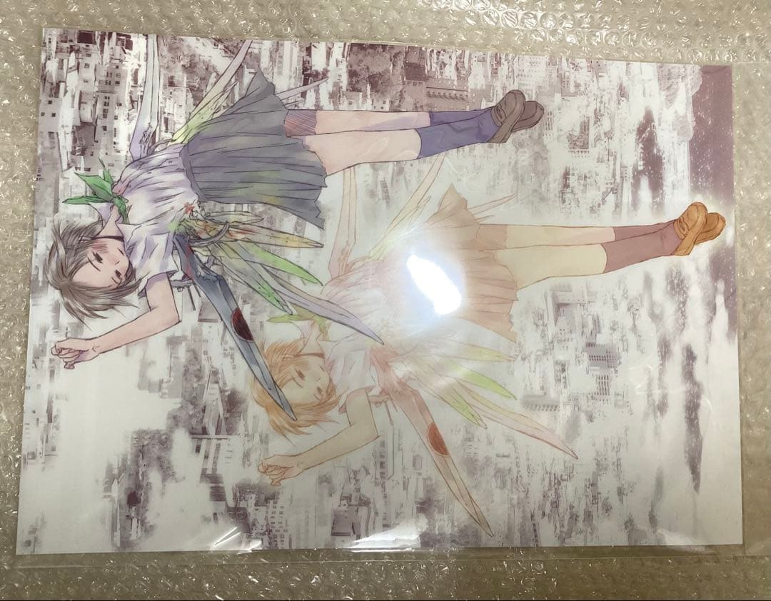 最終兵器彼女　原画展　クリアポスター×4