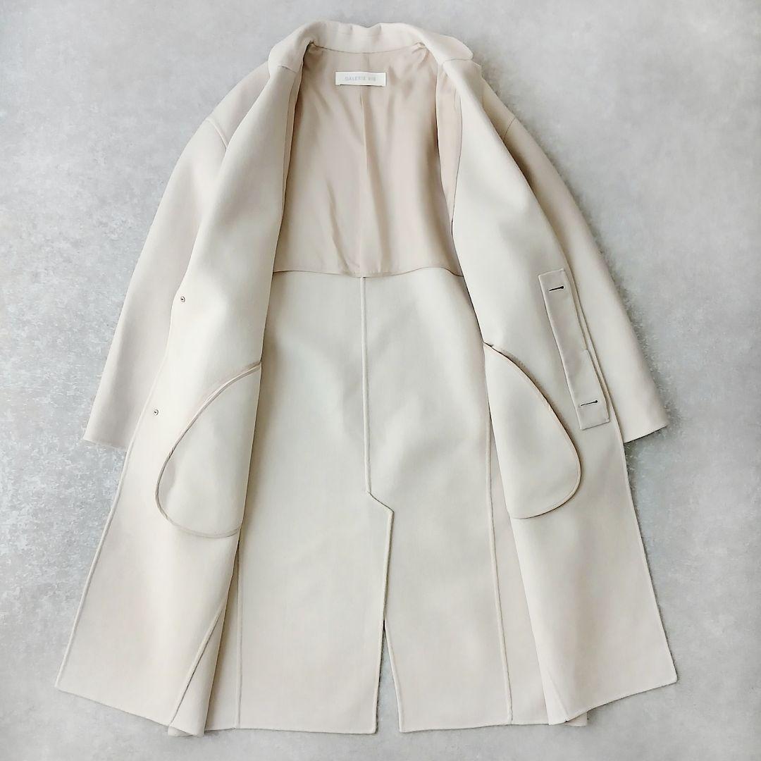 美品 ギャルリーヴィー トゥモローランド 上質 ライトメルトン チェスターコート