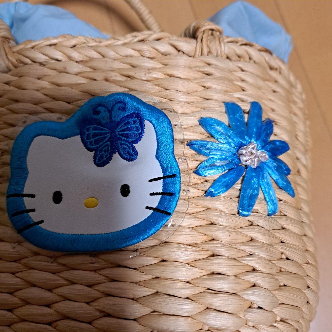 激レア　ハローキティ　バタフライ　かごバッグ　未使用品